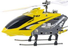 WOWO RC helikopter SYMA S107G - Rumen RC helikopter SYMA S107G z daljinskim upravljalnikom