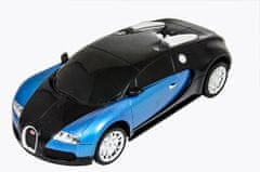 Ikonka RC licenca za avto Bugatti Veyron 1:24 modra