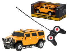 Ikonka RC avto Hummer H2 - licenca 1:24 rumena