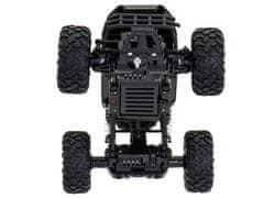 WOWO 4WD RC Rock Crawler - RC Rock Crawler 1:12 4WD Metal - Črn avto na daljinsko upravljanje