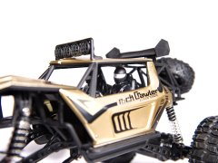 WOWO RC Rock Crawler Avto na daljinsko upravljanje - RC Rock Crawler 2,4 GHz 1,8 Avto na daljinsko upravljanje, 51 cm kovinsko zlat