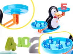 Ikonka Izobraževalno ravnotežje za učenje štetja pingvinov veliko