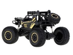 slomart rc daljinsko upravljanje rock crawler 2.4ghz 1:8 51cm kovinska črna