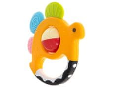 WOWO HOLA Baby Rattle with Teether - HOLA Baby Rattle with Tether - Komplet 5 dinozavrov