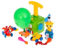 WOWO Car Frog Aerodynamic Balloon Launcher - Aerodinamični izstreljevalec balonov - Car Frog, set 22 elementov