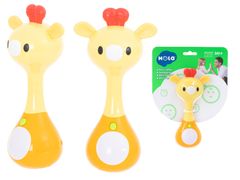 WOWO HOLA Giraffe Rattle Teether z lučkami in zvoki - HOLA Giraffe Rattle Teether with Lights and Sounds