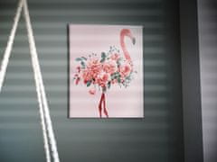 WOWO Flamingo slikanje po številkah - Flamingo slikanje po številkah 40x50cm