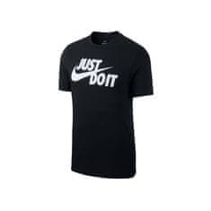 Nike Majice črna L Just DO IT Swoosh