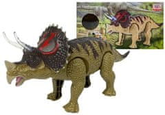 shumee Zeleni triceratops dinozaver na baterije