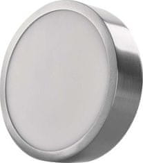 Emos LED svetilka NEXXO, okrogla, srebrna, 12,5 W, s spreminjanjem CCT