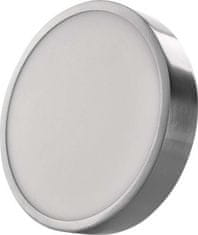 Emos LED svetilka NEXXO, okrogla, srebrna, 21W, s spreminjanjem CCT