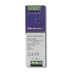 Qoltec qoltec industrijski napajalnik din rail | 120w | 24v | 5a