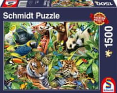 Schmidt Puzzle Pisano živalsko kraljestvo 1500 kosov