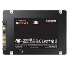 Samsung 870 EVO 2TB SSD / 2,5" / SATA III / Notranji