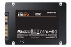 Samsung 870 EVO 500 GB SSD / 2,5 / SATA III / Notranji