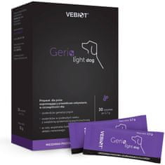 VEBIOT Geria-light formula za pse 30 vrečk + vrečke za iztrebke