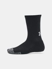 Under Armour Nogavice UA Heatgear 3pk Crew Yth-BLK M