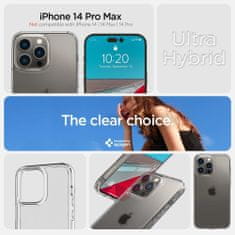 Spigen SPIGEN ULTRA HYBRID IPHONE 14 PRO MAX FROST CLEAR