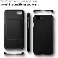 Spigen SPIGEN TANEK FIT IPHONE 7 / 8 / SE 2020 / 2022 ČRN