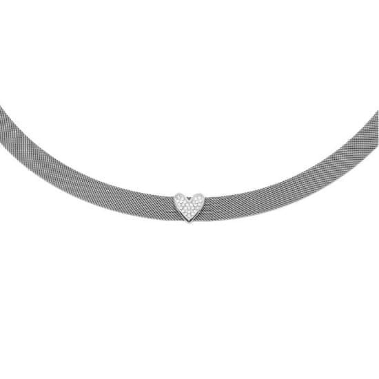 Liu.Jo Elegantna jeklena ogrlica s simboli srca LJ1865
