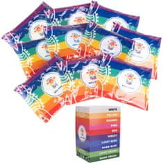 Northix Holi puder - set 10 barv 