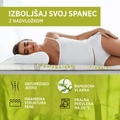 Vitapur Bamboo Relax nadvložek/Roll up, 5 cm, 140x200 cm