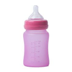 Bo Jungle steklena steklenica z ročaji B-Thermo 150ml Pink