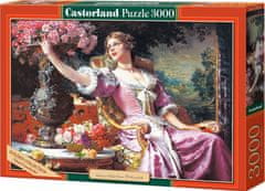 Castorland Puzzle Ženska v vijolični obleki 3000 kosov