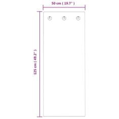 Vidaxl Stenski obešalnik 125x50 cm kaljeno steklo opečna stena