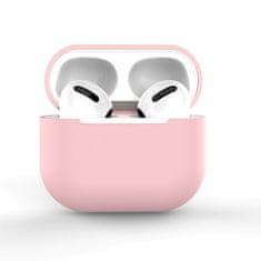 slomart Ohišje za AirPods 2 / AirPods 1 silikonsko mehko ohišje za slušalke roza barve 