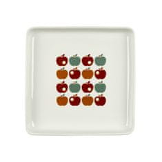 Fernity Porcelanski pladenj za jabolka 18x18 cm
