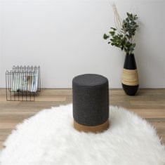 Fernity Gris grey pouffe