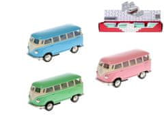 Avtobus VW Classical 1962 1:64 7 cm kovinska zadnja stran - mešanica barv