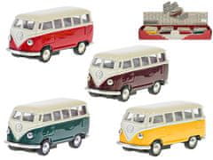 Kinsmart VW Classic bus 1962 1:64 kovinski vzvratni del - mešanica barv