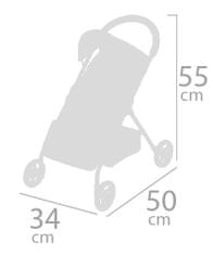 DeCuevas 90547 Športni voziček za lutke in plišasto lutko PIPO 2022 - 55 cm