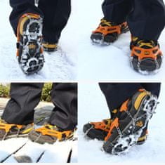 ER4 Čevlji Crampons verige Spikes Non-slip R.38-45