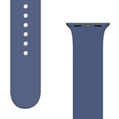 slomart silikonski trak aps silikonski trak za uro ultra / 8 / 7 / 6 / 5 / 4 / 3 / 2 / se (45 / 44 / 42mm) watch bracelet strap blue