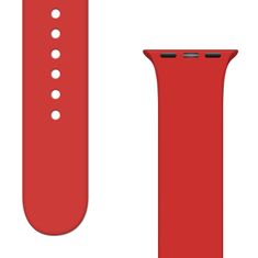 slomart silikonski trak aps silikonski trak za uro 8 / 7 / 6 / 5 / 4 / 3 / 2 / se (41 / 40 / 38mm) watch bracelet strap rdeča