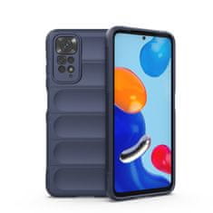 slomart ovitek magic shield case za xiaomi redmi note 11 upogljiv oklep temno moder