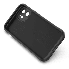 slomart ovitek magic shield case za iphone 12 upogljiv oklepni ovitek črn