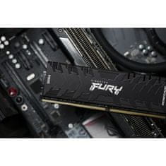 Kingston FURY Renegade Black RAM pomnilnik, 64 GB, 3200 MHz, DDR4, CL16, DIMM, 4 kos (KF432C16RB1K4/64)