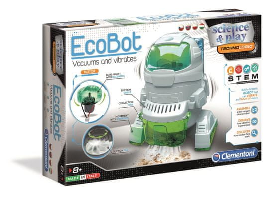 HMStudio Science&Play TechnoLogic EcoBot - sesa in vibrira