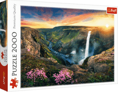 Trefl Puzzle Slap Háifoss, Islandija / 2000 kosov