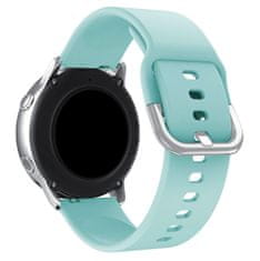 slomart silikonski trak tys smartwatch band universal 22mm turquoise