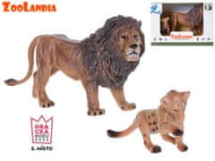Zoolandia lev z mladičem 8,5-13 cm
