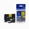 Toner123 Kompatibilen trak za Brother TZe-621 / TZ-621 / PT / P-Touch 9mm - črn izpis / rumen trak