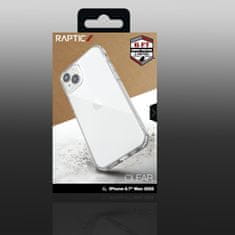 RAPTIC prozoren ovitek x-doria za iphone 14 plus