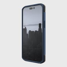 RAPTIC x-doria secure case za iphone 14 pro z oklepnim pokrovom magsafe modre barve