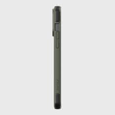 RAPTIC x-doria secure case za iphone 14 pro max z oklepnim pokrovom magsafe zelene barve