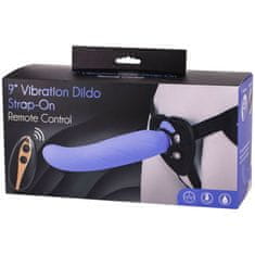 Seven Creations Strap-On vibracijski dildo, 24 cm